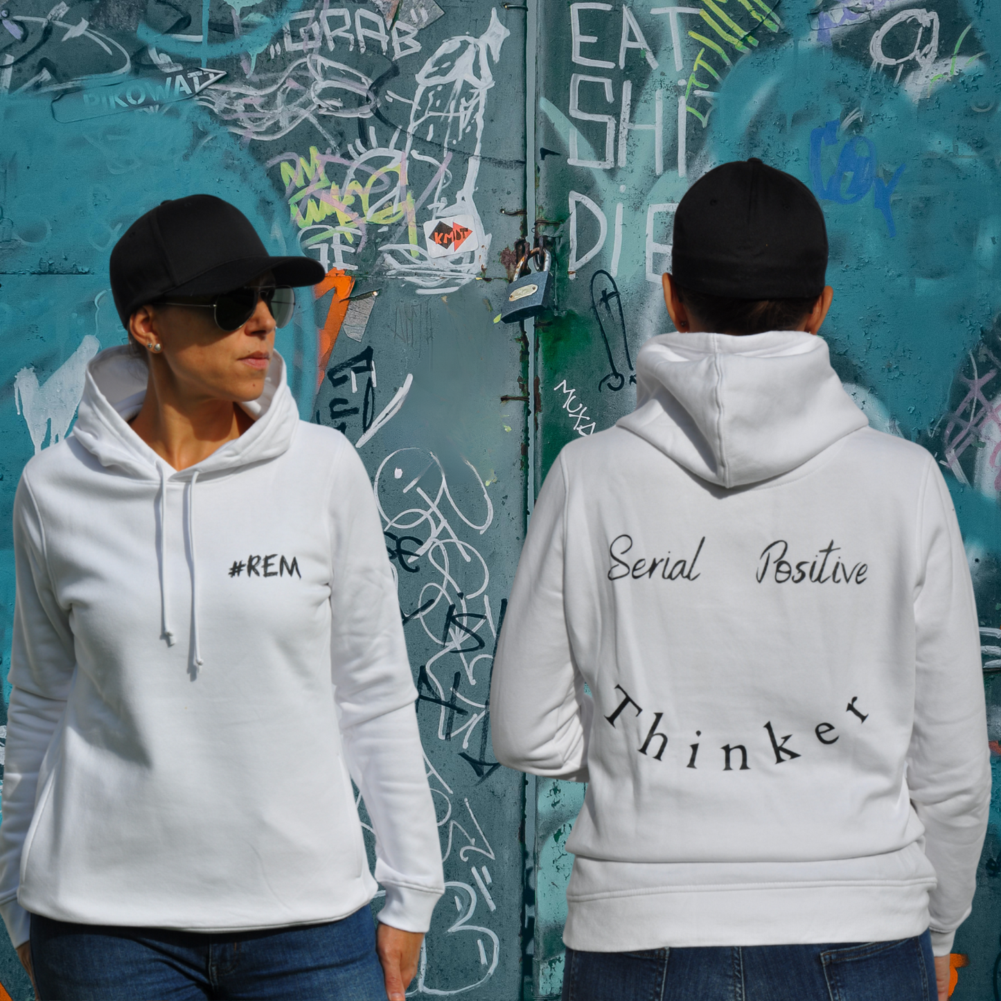 Sweat à capuche poches de côté - Femme