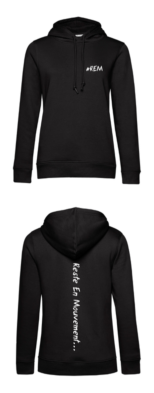 Sweat à capuche poches de côté - Femme