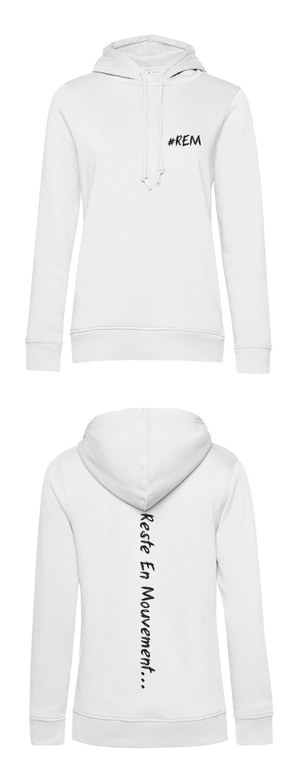 Sweat à capuche poches de côté - Femme
