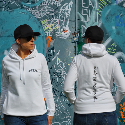 Sweat à capuche poches de côté - Femme